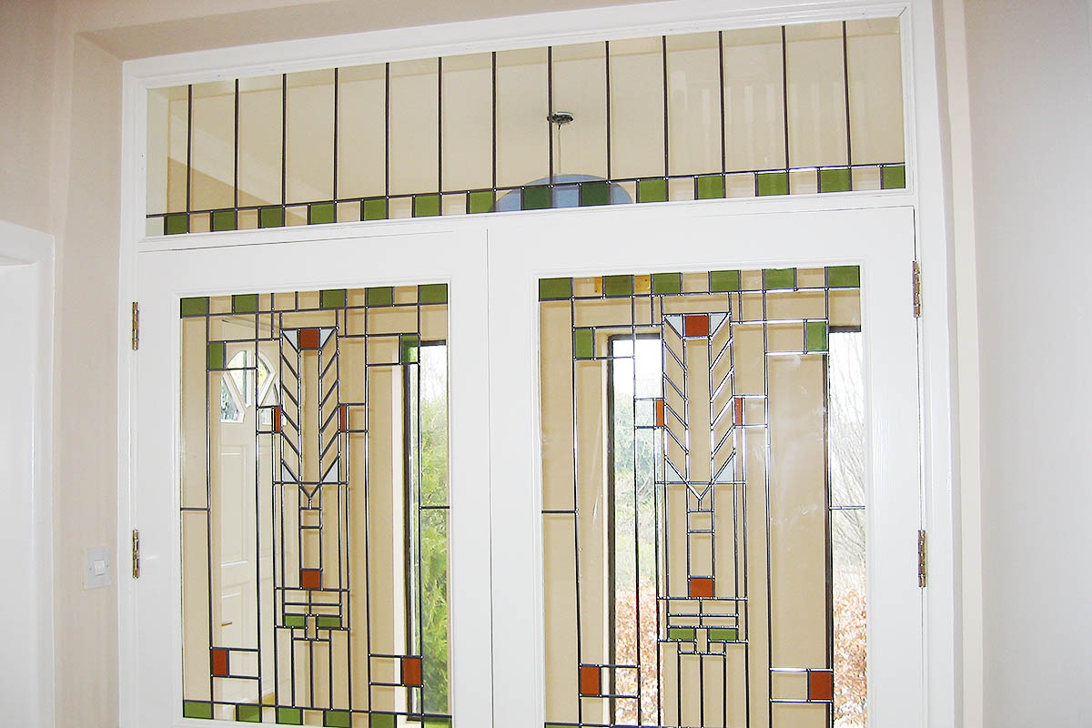 Ornate decorative door frame